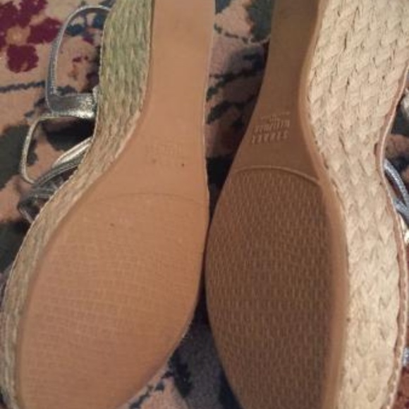 Silver Wedges Stuart Weitzman - Picture 3 of 3